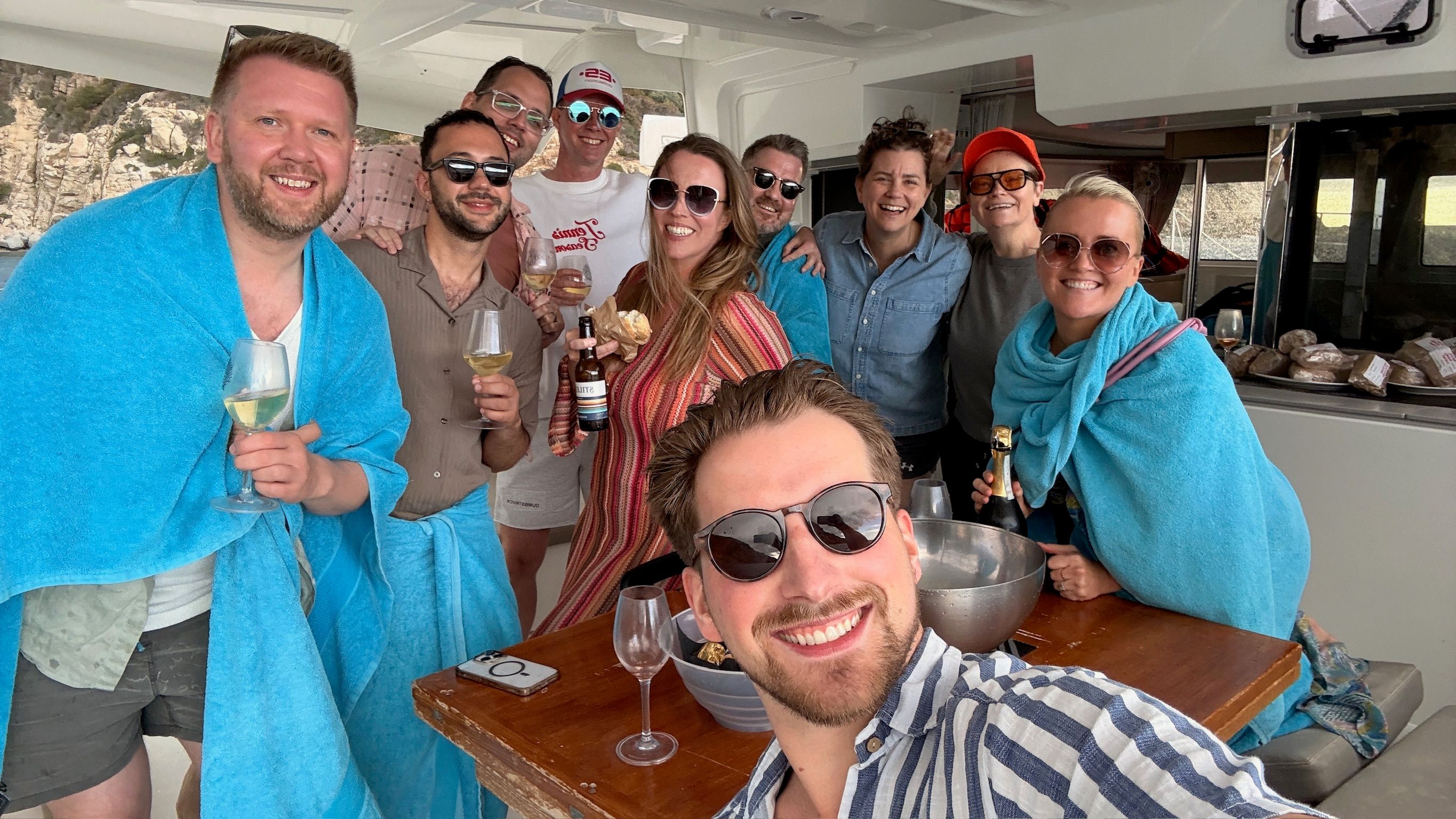 queer group trip to sardinia