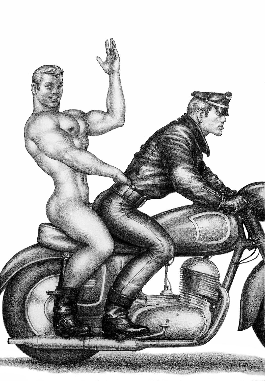 Tom of Finland, Untitled, 1963. Credit: Courtesy of Tom of Finland Foundation and Kiasma